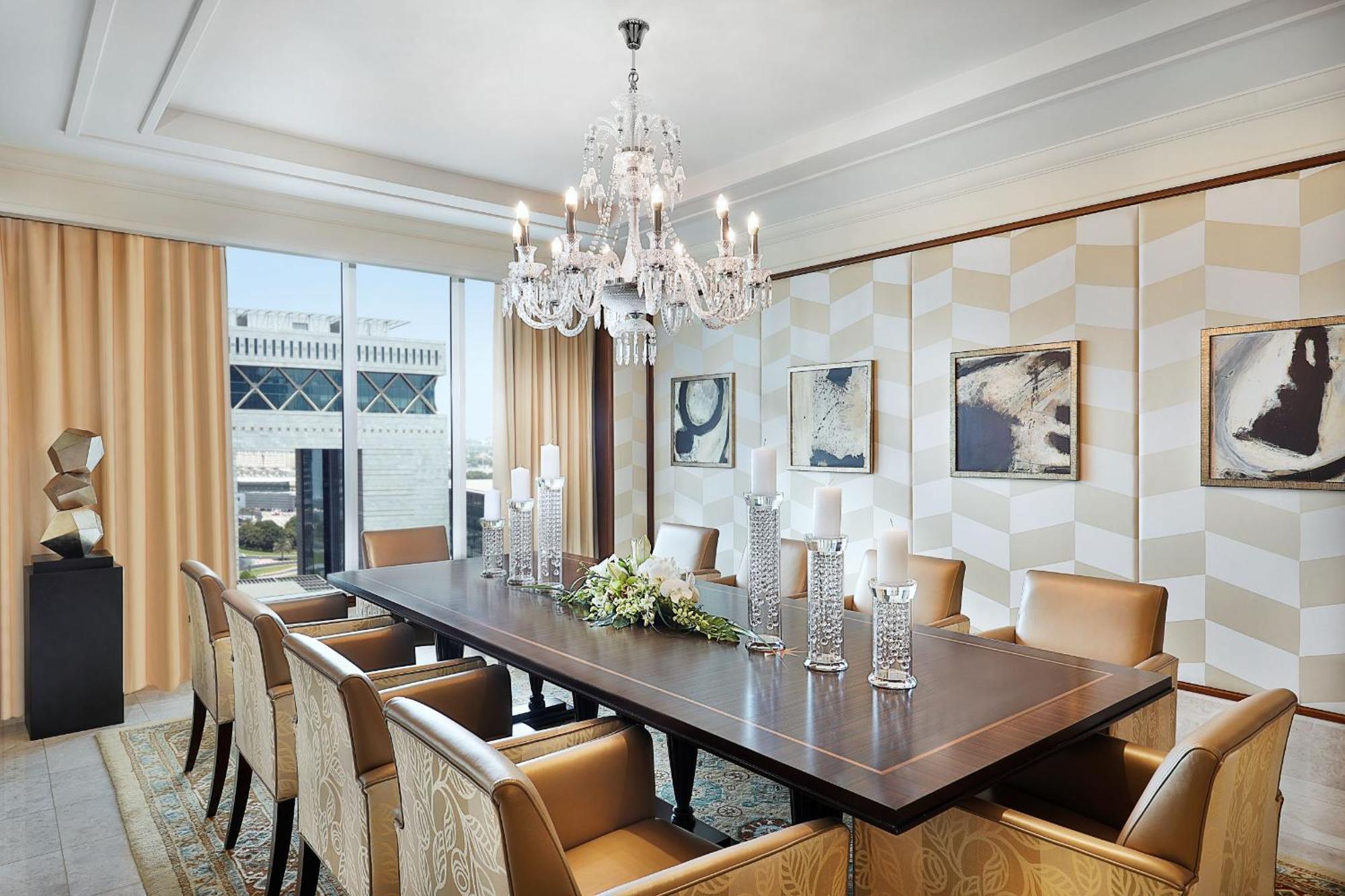 Hotel Ritz Carlton Difc Downtown Dubaj Pokój zdjęcie